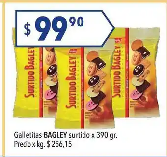 Hergo Galletitas Bagley Surtido x 390gr oferta
