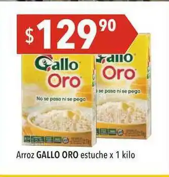 Hergo Arroz Gallo Oro x 1kilo oferta