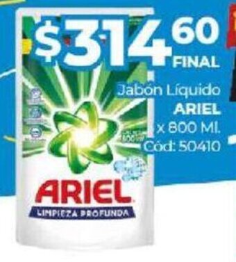 Diarco Ariel Jabón Líquido x 800 ml oferta