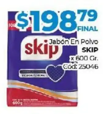 Diarco Skip Jabón En Polvo x 600 Gr. oferta