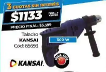 Diarco Kansai Taladro 500 W oferta