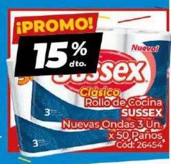 Diarco Rollo De Cocina Sussex Nuevas Ondas 3 oferta
