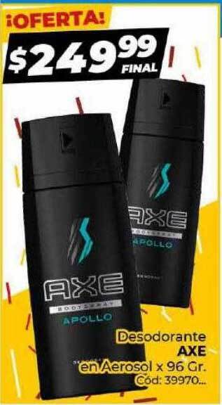 Diarco Desodorante Axe oferta