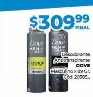 Diarco Desodorante Antitranspirante Dove oferta