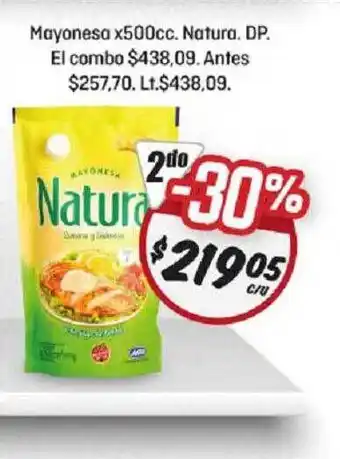 Mayonesa Natura