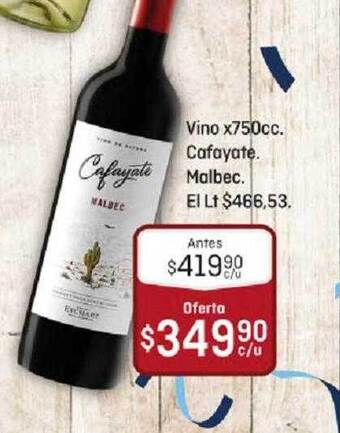 El Nene Vino Cafayate Malbec oferta