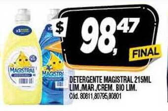 Supermercados Yaguar Detergente Magistral oferta