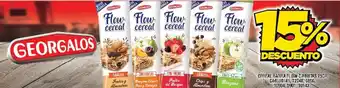 Supermercados Yaguar Georgalos Flow Cereal Barra C/Frutas 23 gr. oferta