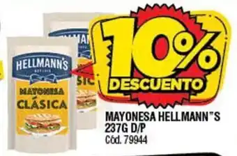 Supermercados Yaguar Hellmann's Mayonesa 237 g D/P oferta