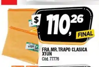 Supermercados Yaguar Fra. Mr. Trapo Clasica x 1 Un oferta