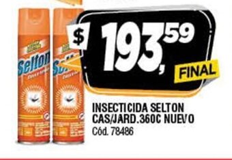 Supermercados Yaguar Insecticida Selton Cas/Jard. 360c Nuevo oferta