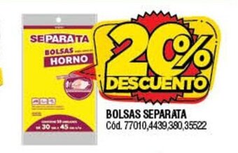 Supermercados Yaguar Bolsas Separata oferta