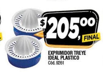 Supermercados Yaguar Exprimidor Treye Ideal Plastico oferta