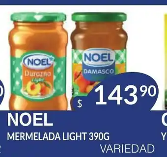 Masivos Noel Mermelada Light 390g Variedad oferta