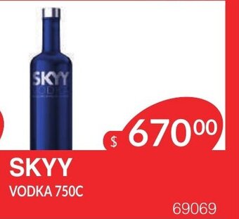 Masivos Skyy Vodka 750C oferta