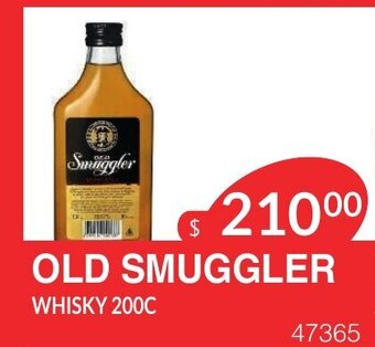 Old Smuggler Whisky 200C