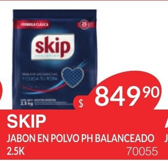 Masivos Skip Jabon En Polvo Ph Balanceado 2.5K oferta