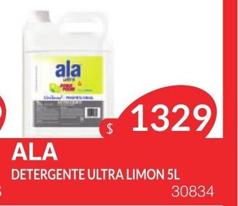 Masivos Ala Detergente Ultra Limon 5L oferta