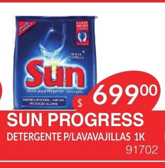 Masivos Sun Progress Detergente P/Lavavajillas 1K oferta