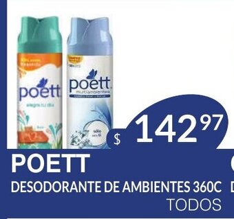 Masivos Poett Desodorante De Ambientes 360C oferta