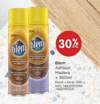 Disco Blem Aerosol Madera oferta
