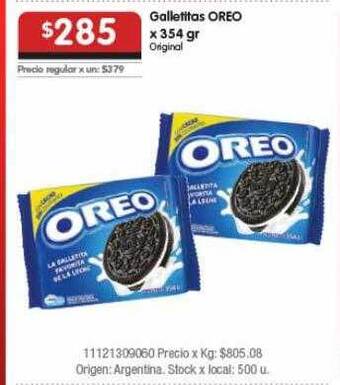 Disco Galletitas Oreo oferta