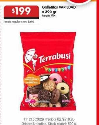 Disco Galletitas Variedad oferta