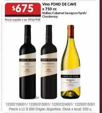 Disco Vino Fond De Cave oferta