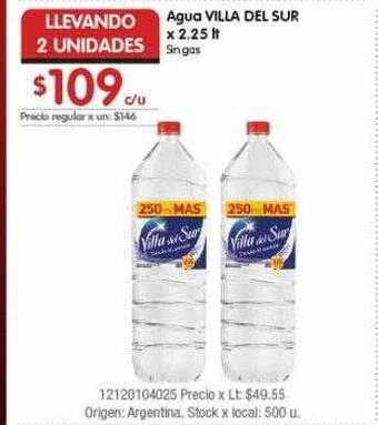 Disco Agua Villa Del Sur oferta
