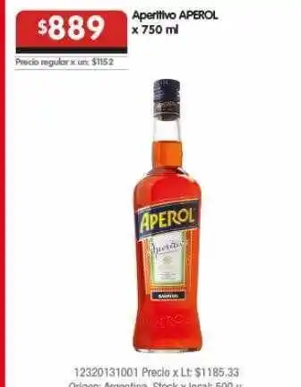 Disco Aperitivo Aperol oferta