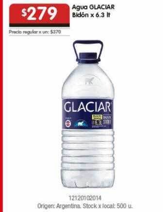 Disco Agua Glaciar Bidón oferta