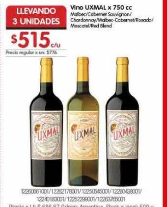 Disco Vino Uxmal oferta