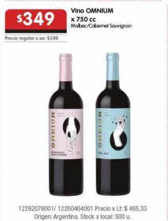 Disco Vino Omnium oferta