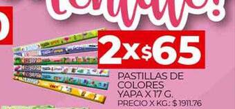 Supermercados DIA Pastillas De Colores Yapa oferta