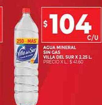 Supermercados DIA Agua Mineral Sin Gas Villa Del Sur oferta