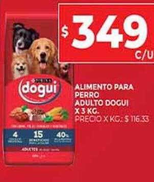Supermercados DIA Alimento Para Perro Adulto Dogui oferta