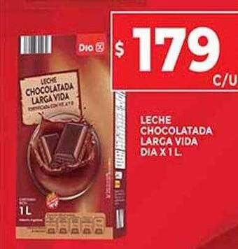 Supermercados DIA Leche Chocolatada Larga Vida Dia oferta