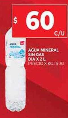 Supermercados DIA Agua Mineral Sin Gas Dia oferta