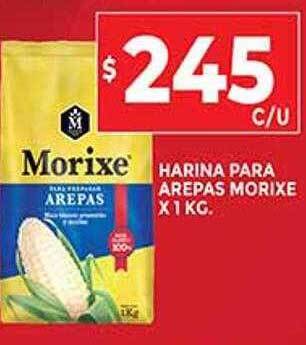 Supermercados DIA Harina Para Arepas Morixe oferta