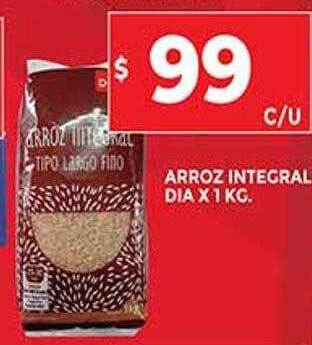 Supermercados DIA Arroz Integral Dia oferta