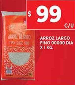 Supermercados DIA Arroz Largo Fino 00000 Dia oferta