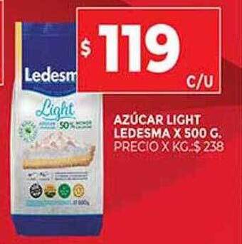 Supermercados DIA Azúcar Light Ledesma oferta