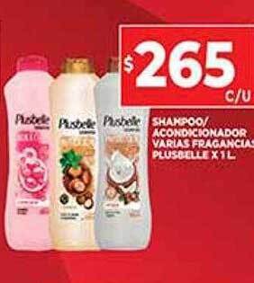 Supermercados DIA Shampoo Acondicionador Varias Fragancias Plusbelle oferta