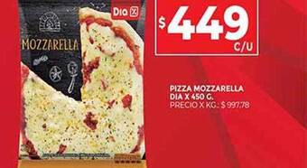 Supermercados DIA Pizza Mozzarella Dia oferta