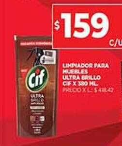 Supermercados DIA Limpiador Para Muebles Ultra Brillo Cif oferta