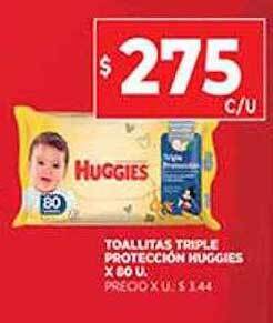 Supermercados DIA Toallitas Triple Protección Huggies oferta