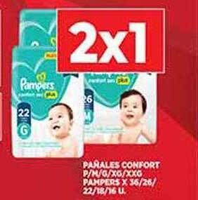 Supermercados DIA Pañales Confort Pampers oferta