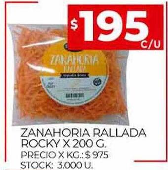 Supermercados DIA Zanahoria Rallada Rocky oferta
