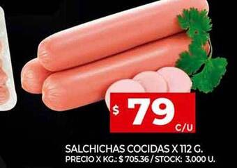 Supermercados DIA Salchichas Cocidas oferta