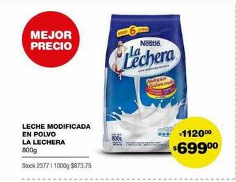 Atomo Conviene Leche Modificada En Polvo La Lechera oferta